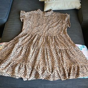 Cheetah Print Dress